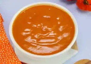 Spicy mango & habanero sauce dip